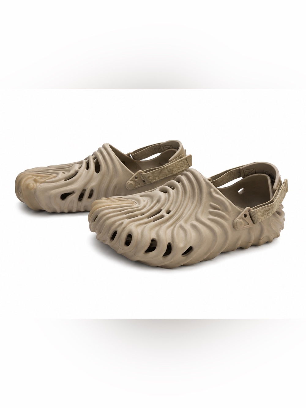 CROCS Salehe Bambury Men’s/Women’s Tan Crocs Sandals Shoe with Strap.Size-M 11